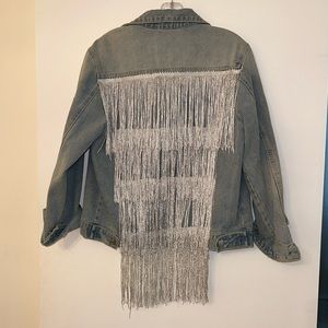 Fringe Jean Jacket
